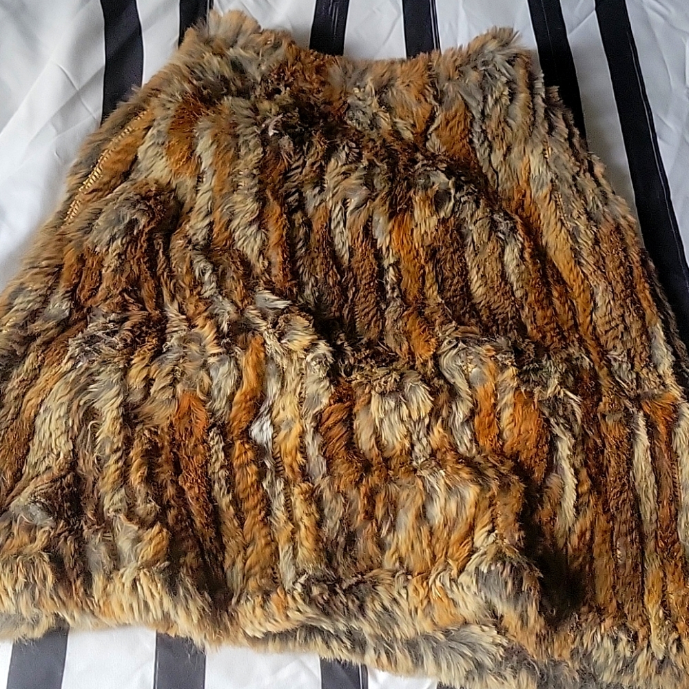 Stretch neck warmer or stretch skirt